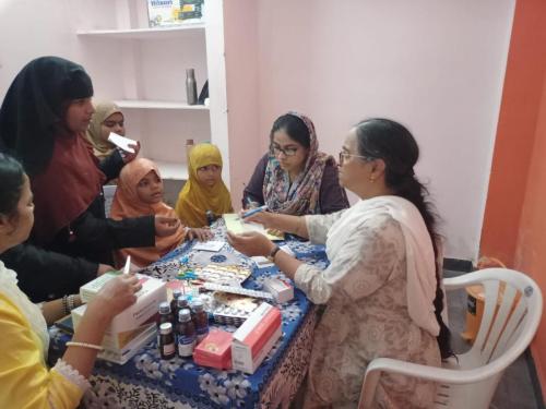 Distribution of free medicines