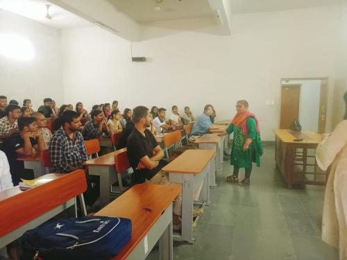 Session by CEO at MANUU